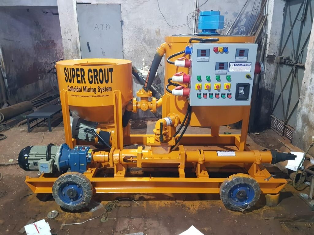 Colloidal mixing system